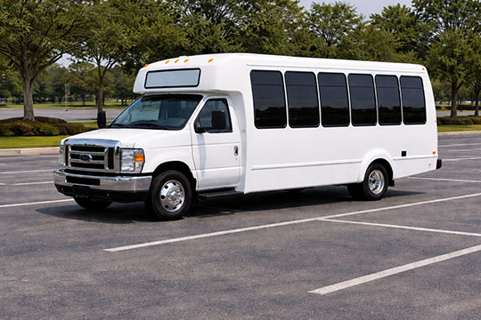 20-passenger minibus available for charter in Jurupa Valley, CA