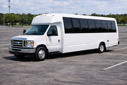 25-passenger minibus available for charter in Jurupa Valley, CA